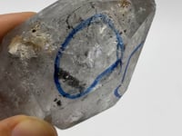 A93 Large Black Moving Bubble Enhydro Crystal