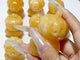 Yellow Calcite Halloween Baby Pumpkin Carving Wholesale