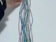 13 Types Multi-Faceted Crystal Flash Necklace Mini Beads Fluorite Amethyst Wholesale