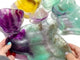7 Pieces Large Colorful Fluorite Bowl Home Decor Carving