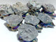 8 Pieces Geode Aura Sphalerite Hedgehog Carving