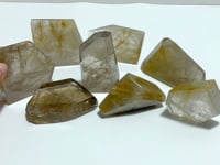 8 Pieces Unique Golden Rutile Free Form