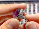 100 Pieces Beautiful Rainbow Fluorite Different Styles Ring Clearance