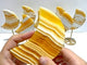 8 Pieces Beautiful Yellow Calcite Moon With Stand
