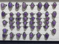 45 Pieces Charoite Different Styles Ring #3
