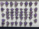 45 Pieces Charoite Different Styles Ring #3