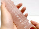 2 Pieces Rose Quartz Wenchang Tower 13-level Pagoda