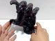 Garnet Mixed Astrophyllite Witchcore Demon Hand Carving