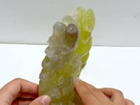 Unique Citrine Sea Animals Carving