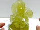 Unique Citrine Dragon Absorbing Water Carving