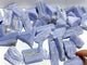 37 Pieces Beautiful Blue Lace Agate Free Form Mixed Size