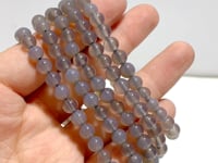 6mm Carnelian Howlite Silver Sheen Obsidian Dragon Blood Stone White Agate Bracelet Wholesale