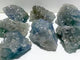 7 Pieces Raw Blue Fluorite Mixed Calcite Specimen
