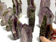 12 Pieces Fluorite Mixed Pyrite Calcite Slabs