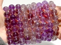 9 Pieces Light Color Amethyst Bracelets