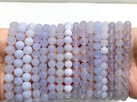 16 Pieces Blue Chalcedony Bracelets