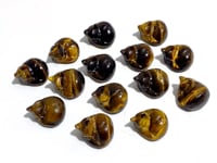 3.9CM Tiger Eye Sleeping Cats Carving Wholesale