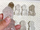 8 Pieces Beautiful Clear Quartz Buddha Carving
