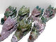 7 Pieces Unique Ocean Jasper Dragon Head Carving