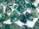 22 Pieces Green Fluorite Raw Crystal
