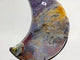 Unique Large Ocean Jasper Moon Carving With Stand #4