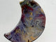 Unique Large Ocean Jasper Moon Carving With Stand #2