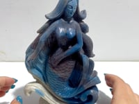 Unique Trolleite Stone Mermaid Carving