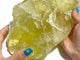 Unique Citrine Raw Stone Specimen With Beautiful Rainbow #6