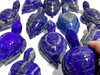 14 Pieces Lapis Lazuli Sea Turtles Carving