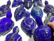 14 Pieces Lapis Lazuli Sea Turtles Carving