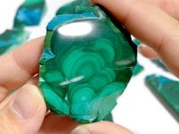 11 Pieces High Quality Chrysocolla Mixed Malachite Slab Specimen #13