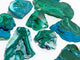 8 Pieces High Quality Beautiful Chrysocolla Mixed Malachite Slab Specimen #9