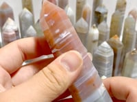 41 Pieces Stripe Agate Tower Points