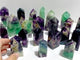 22 Pieces Feather Fluorite Four-sided Points