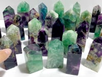 26 Pieces Feather Fluorite Four-sided Tower