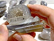 18 Pieces Geode Druzy Agate Snail Carving