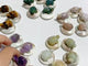 5 Types Mini Turtle On The Shell Fossil Wholesale Moss Agate Tiger Eye