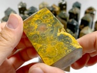 33 Pieces Ocean Jasper Four-sided Point #5