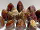 15 Pieces Petrified Wood Stone Arrow Head Shape