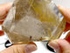 4 Pieces Rutile Quartz Free Form With Stand