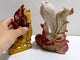 2 Pieces Mookaite Nine-tailed Fox Carving #6