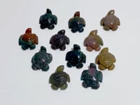 Mini Ocean Jasper Sea Turtle Carving Wholesale