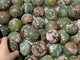 61 Pieces Rainforest Jasper Spheres (Sea Freight Only)