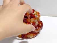 Beautiful Carnelian Cut Faceted Bracelet Wholesale