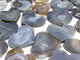 24 Pieces Geode Druzy Agate Heart