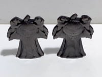 Silver Sheen Obsidian Halloween Pumpkin Ghost Carving Wholesale