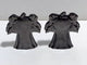 Silver Sheen Obsidian Halloween Pumpkin Ghost Carving Wholesale