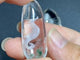 2 Pieces Beautiful Seahorse Garden Quartz Inner Scene Carving
