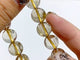 High Grade Gold Rutile Quartz Crystal Bracelet