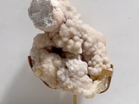 Large Raw Stilbite Specimen With Stand #2